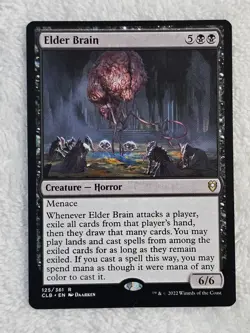 MTG Elder Brain #125 Battle for Baldur's Gate Magic Gathering Card Rare NM - Image 2