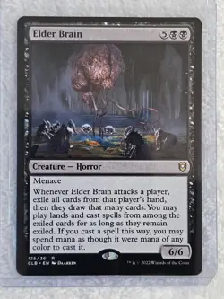 MTG Elder Brain #125 Battle for Baldur's Gate Magic Gathering Card Rare NM - Image 4