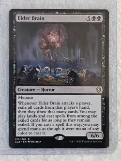 MTG Elder Brain #125 Battle for Baldur's Gate Magic Gathering Card Rare NM - Image 5