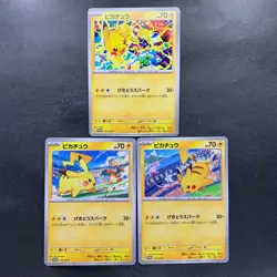 NM 3 card Pikachu 291/SV-P Gym Promo - Pokemon 950 - Image 1