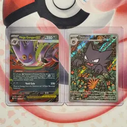 Haunter 027 Promo + Mega Gengar ex 056/094 - Box Fresh - Pokemon Card Lot #869 - Image 1