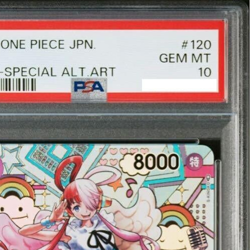 PSA 10 UTA OP02-120 SEC OP05-SP ALT ART ONE PIECE CARD JAPANESE - Image 3