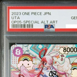 PSA 10 UTA OP02-120 SEC OP05-SP ALT ART ONE PIECE CARD JAPANESE - Image 4