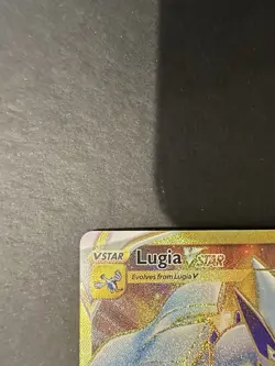 Lugia VSTAR 211/195 Silver Tempest Gold Secret Rare Pokemon Card TCG NM - Image 3