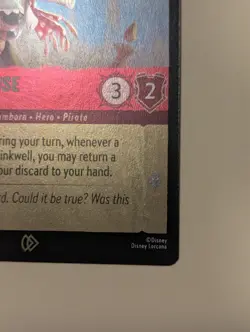 Lorcana Minnie Mouse Pirate Lookout 12/P2 Cold Foil Disney Lorcana Promo Cards - Image 2