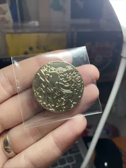 Pokemon Card Game Charizard UPC GOLD COIN | Mint/SEALED, Nintendo TCG Offical - Image 2