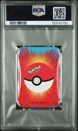 1999 BICYCLE POKEMON MINI PLAYING CARDS BLUE DECK 3 OF DIAMONDS RAICHU PSA 10 - Image 2