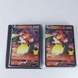 Pokemon Celebrations 25th Oversized Promo 47 Card Set Charizard Dark Sylveon - Image 1