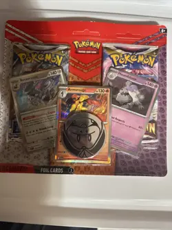 Pokemon TCG- REVAVROOM/ARMAROUGE/HOUNDSTONE Foil Cards w/2 Booster Packs + Coin! - Image 1