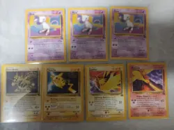 Black Star Promo Pokemon Cards Lot of 7 Cards Including Error Card NM/LP - Image 1