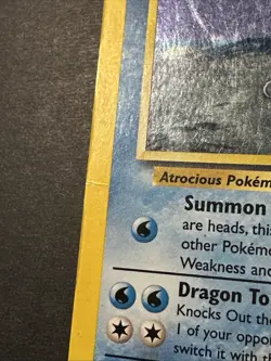 Pokemon TCG Giovanni's Gyarados Gym Challenge Holo Card 5/132 - Image 3