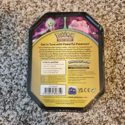 Pokemon Gardevoir Collector Tin Holographic Fairy Card Factory SEALED UNOPENED - Image 2