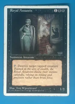 Mtg Royal Assassin Fourth Edition - Image 1