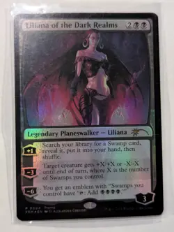 Liliana of the Dark Realms Media Promo Foil - MTG MYTHIC - Image 1
