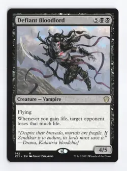defiant bloodlord #142 rare - Magic: The Gathering C21 MINT - Image 1