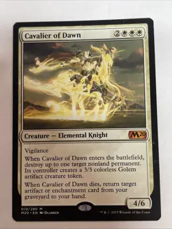 Cavalier of Dawn Core Set 2020 #10 Mythic - Image 1