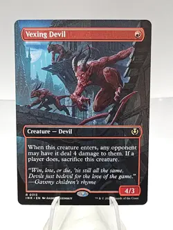 Vexing Devil (Borderless) [Innistrad Remastered] Near Mint - Image 1