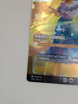 Disneys Lorcana Enchanted 7/P2 EN 5 Mirabel Madrigal Family Gatherer - Image 3