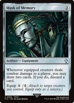 Mask of Memory Commander: Final Fantasy MTG Magic The Gathering - Image 1