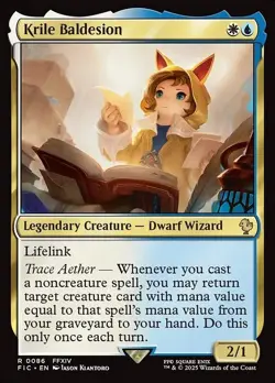 Krile Baldesion Commander: Final Fantasy MTG Magic the Gathering - Image 1
