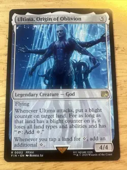 Ultima, Origin of Oblivion 0002 Final Fantasy FIN MTG NM - Image 1