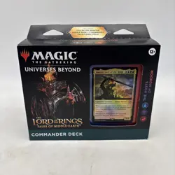 Magic the Gathering Lord of the Rings Commander Deck THE HOSTS OF MORDOR Sealed! 195166205052 - Image 1