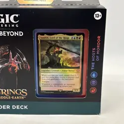 Magic the Gathering Lord of the Rings Commander Deck THE HOSTS OF MORDOR Sealed! 195166205052 - Image 3