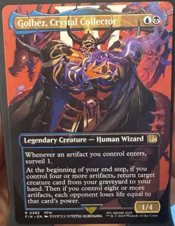 Golbez, Crystal Collector (Borderless) Final Fantasy Foil - Image 1
