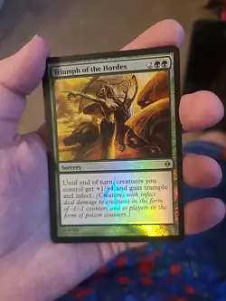 Magic The Gathering Triumph of the Hordes New Phyrexia Foil - Image 1