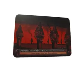 Smokestacks of Gnaak Non Foil Sorcery: Contested Realm Beta Unique Site Mint - Image 2