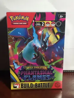 Pokemon TCG: Phantasmal Flames - Build & Battle Box New Sealed in Hand - Image 1