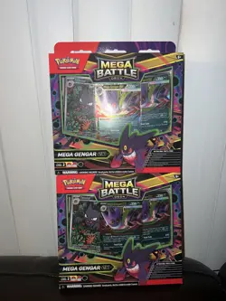 Pokemon Mega Gengar EX Battle Deck Set Of 2 Bundle Lot - Image 1
