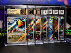 Pokemon Graded 10 Pristine/Gem Mint Slab Lot (7) CGC Set + Bonus - No Reserve - Image 1