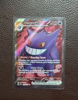 Pokemon TCG NM Gengar ex 193/162 SV05: Temporal Forces Ultra Rare Full Art - Image 1