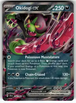 Okidogi ex - 036/064 SV: Shrouded Fable NM Pokemon Card TCG - Image 1