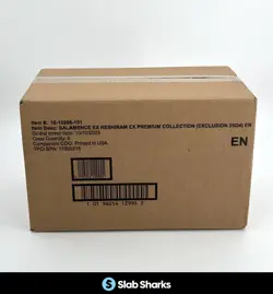POKEMON TCG SALAMENCE RESHIRAM EX PREMIUM COLLECTION EN SEALED CASE - Image 1