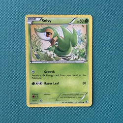 Snivy RC1/RC25 Pokemon Black & White Radiant Collection HP Heavily Played - Image 1