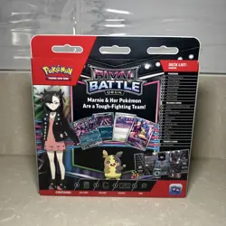 Pokemon TCG Rival Battle Deck Marnie Promo Box - Marnie's Morpeko - Sealed - Image 2