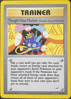Thought Wave Machine (Rocket's Secret Machine) 96/105 Neo Destiny - Pokemon - Image 1