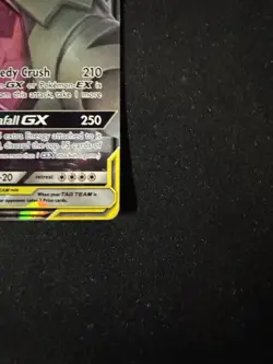 Pokemon TCG Mega Sableye & Tyranitar GX Ultra Rare Card 126/236 Unified Minds - Image 4