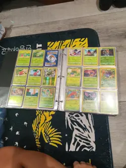 Pokemon Card Binder Collection 350+ No Duplicates Fighting Grass Psychic Fire - Image 4