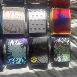 Pokemon TCG ETB Card Sleeves Lot of 23 Sealed - Prismatic origins GO And More! - Image 4