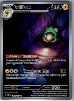 Bellibolt 201/197 SV03: Obsidian Flames - Pokemon Card - NM - Image 1