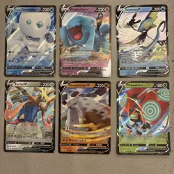 Pokemon TCG Lot of 6 V Holo Ultra Rare Full Art Cards LP/NM - Image 1