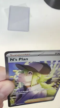 N's Plan Trainer Pokemon Card Black bolt 170/086 - Image 2