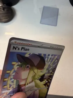 N's Plan Trainer Pokemon Card Black bolt 170/086 - Image 5