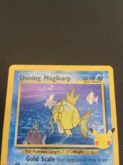 Pokemon TCG Shining Magikarp Card 66/64 Celebrations 25th Anniversary Edition NM - Image 2