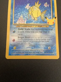 Pokemon TCG Shining Magikarp Card 66/64 Celebrations 25th Anniversary Edition NM - Image 3
