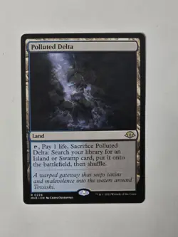 Polluted Delta MTG Card Modern Horizons 3 Regular (Non-Foil) NM - Image 1