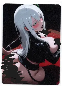DUAL Echidna (ReZero) Lewd Hentai Anime Waifu Card ACG NSFW - Image 1